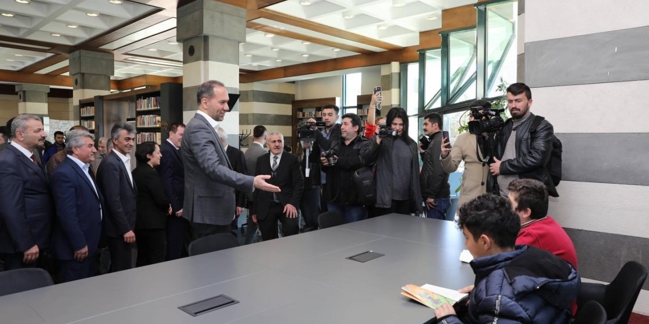 Niğde Belediyesi Kayabaşı Kütüphanesini açtı