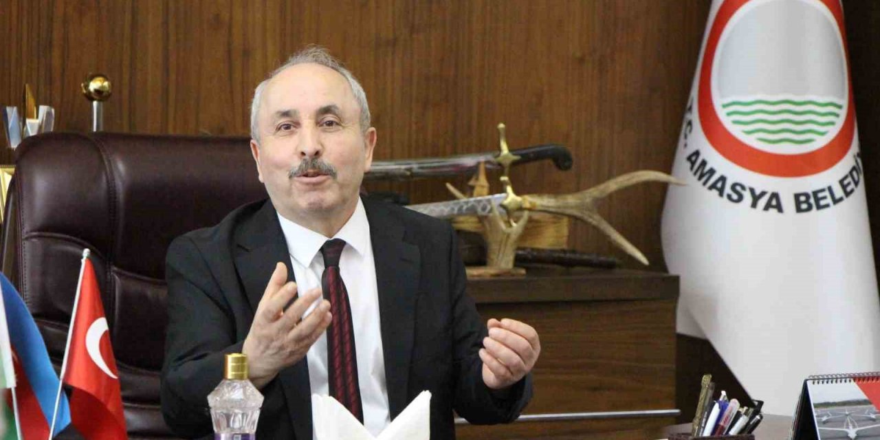 Amasya’nın yeni Belediye Başkanı Çelik: “Çiçek göndermeyin, depremzedeler için bağış yapın”
