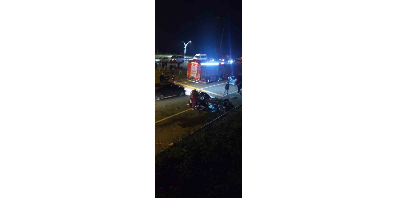 Trabzon’da trafik kazası: 2 ölü, 2 yaralı