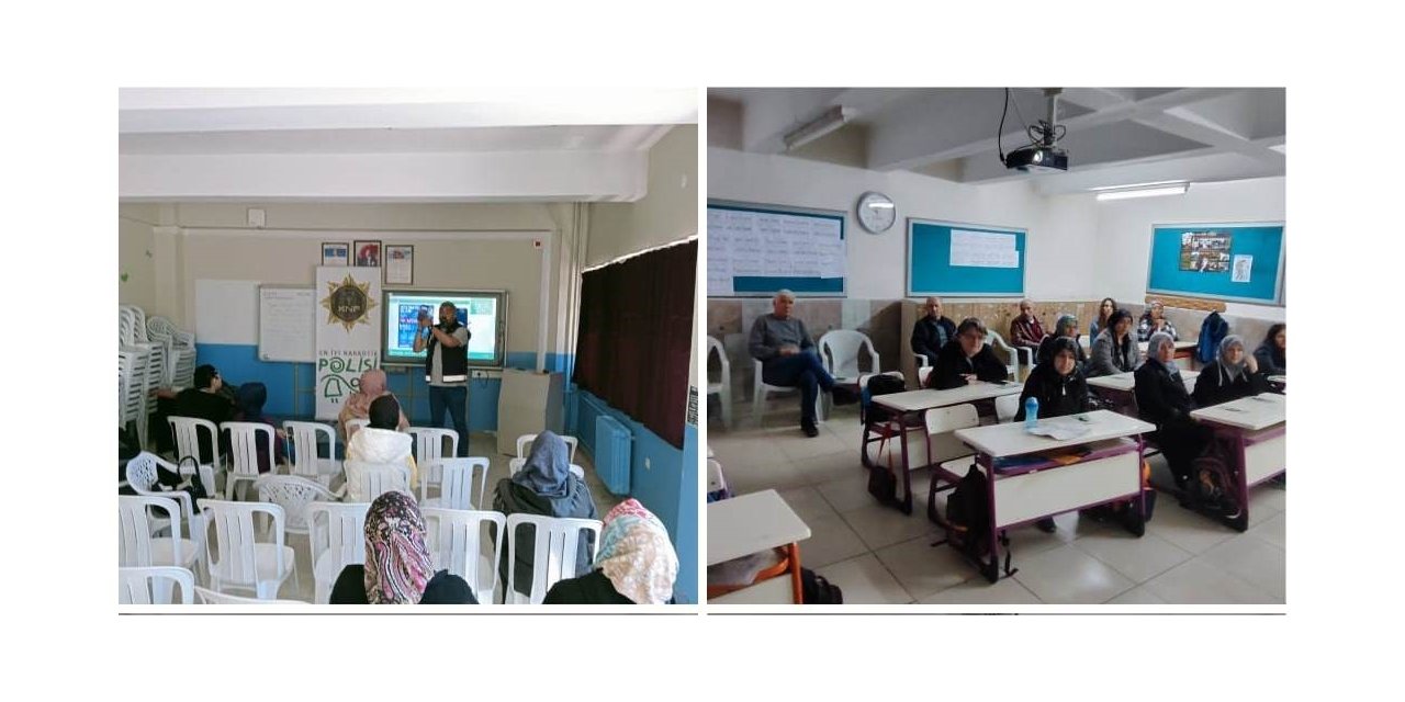 Tavşanlı’da 60 anne ve anne adayı öğretmen ile velilere uyuşturucu eğitimi