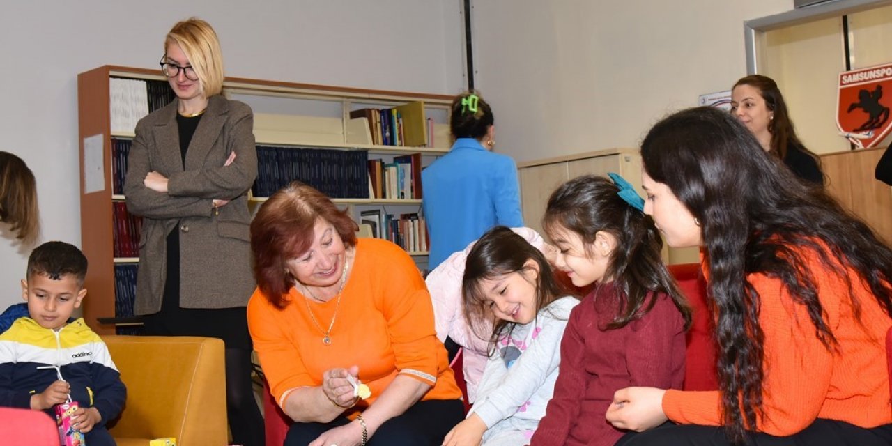 Kütüphane Haftası depremzede çocuklarla kutlandı