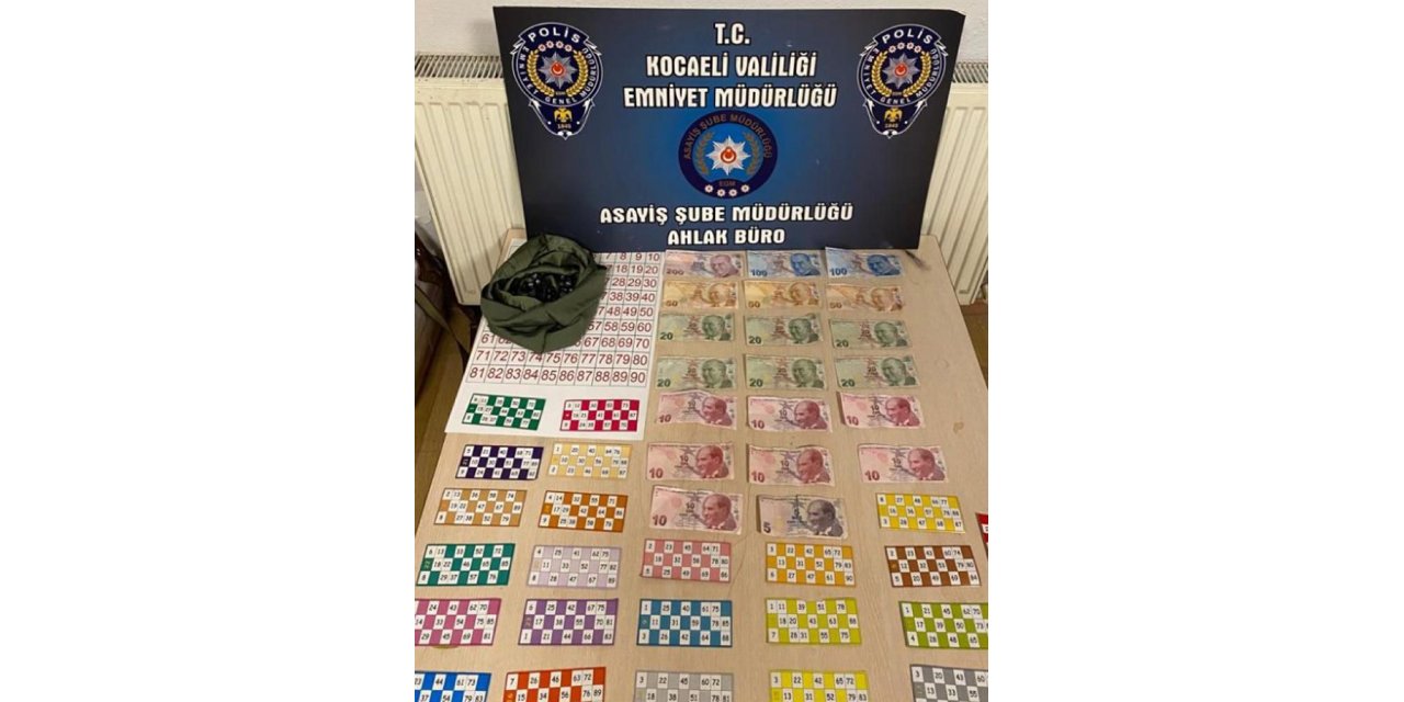 İş yerinde kumar oynatıldığı denetimde ortaya çıktı