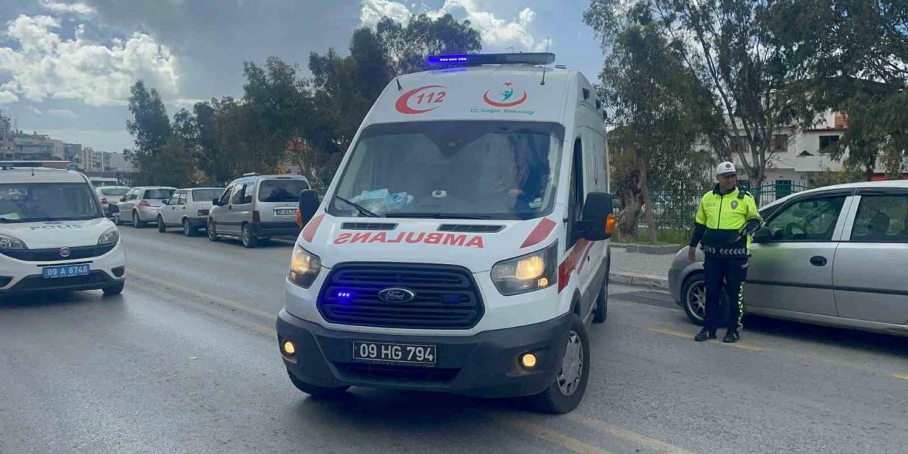 Söke’de otomobilin çarptığı şahıs ağır şekilde yaralandı