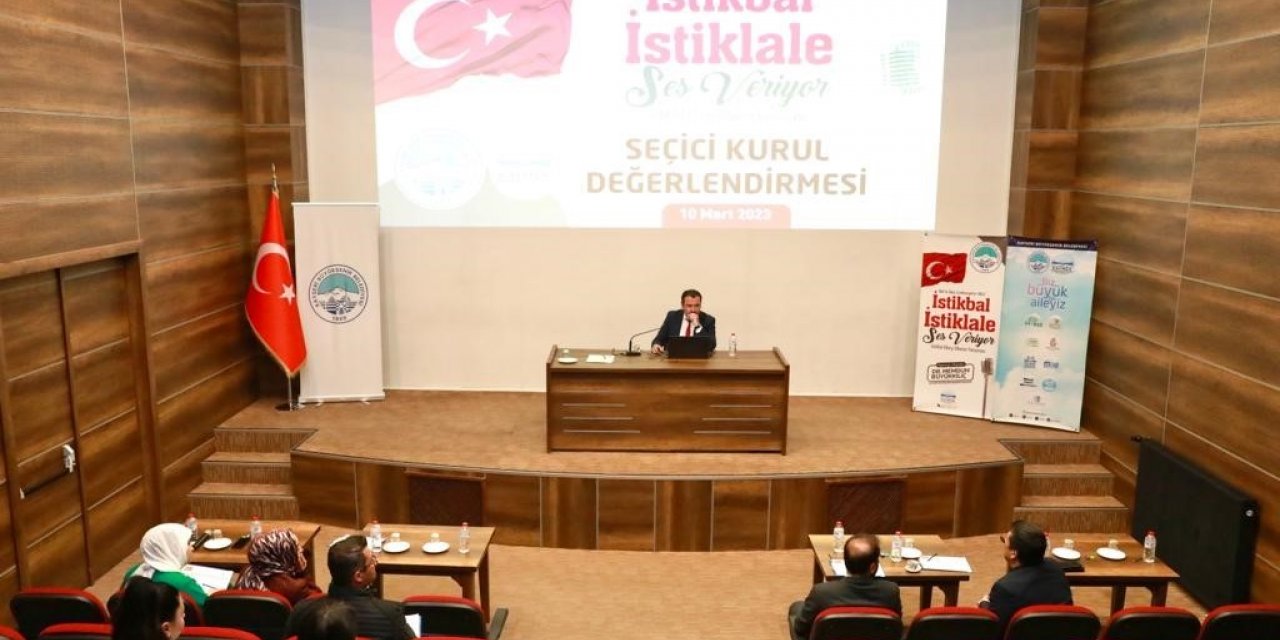 Büyükşehir’in ‘İstikbal İstiklale Ses Veriyor’ yarışmasının ödülleri sahiplerini buluyor