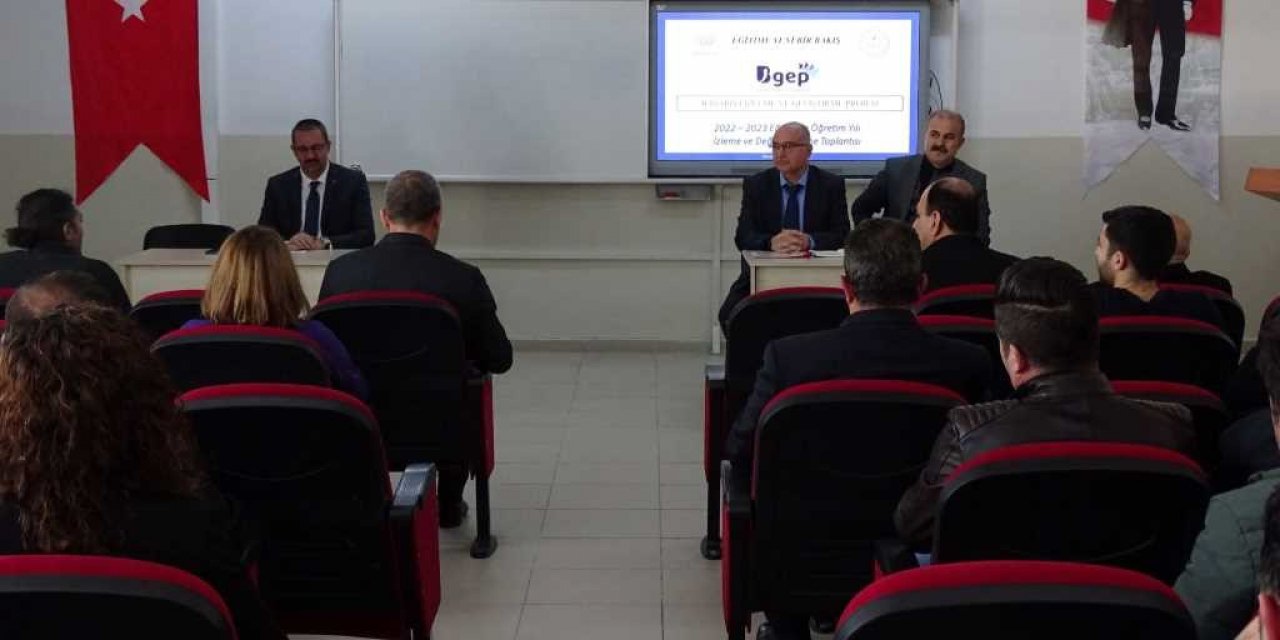 BİGEP izleme ve değerlendirme toplantısı yapıldı