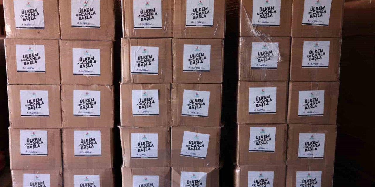 Nevşehir’den Hatay’a 4 bin gıda kolisi gönderildi