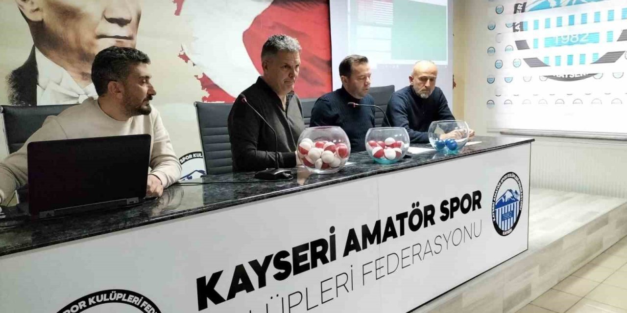 Kayseri U17 Ligi fikstürü Cuma günü çekilecek
