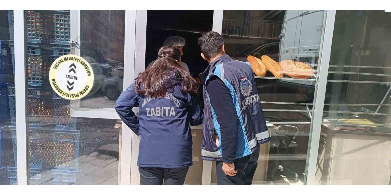 Hakkari’deki fırınlarda hijyen ve gramaj denetimi