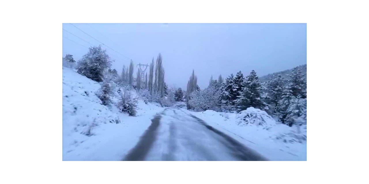 Denizli baharın ortasında beyaz gelinliğini giydi