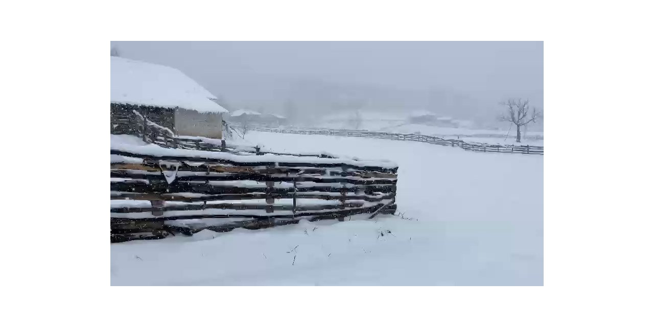 İznik’te mart ayında kar sürprizi