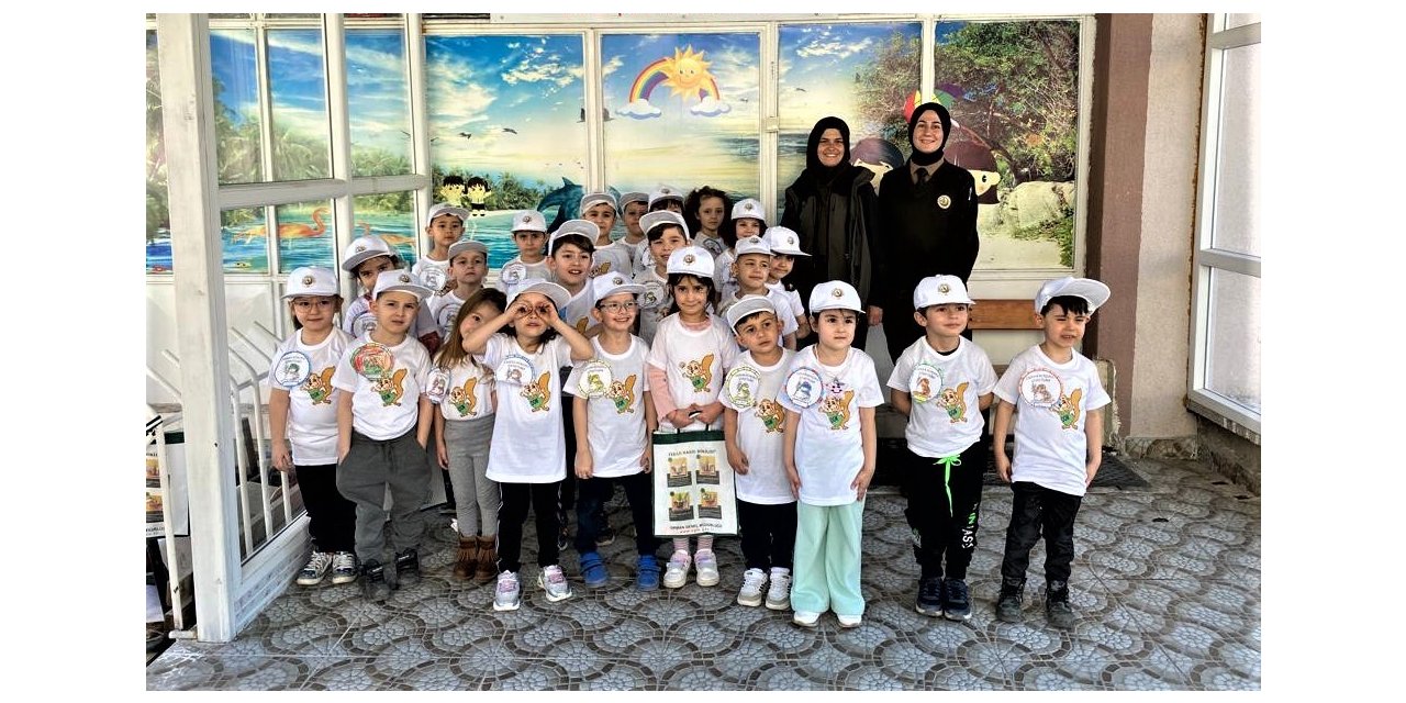 Tavşanlı’da minik öğrencilere ağaç ve orman sevgisi anlatıldı