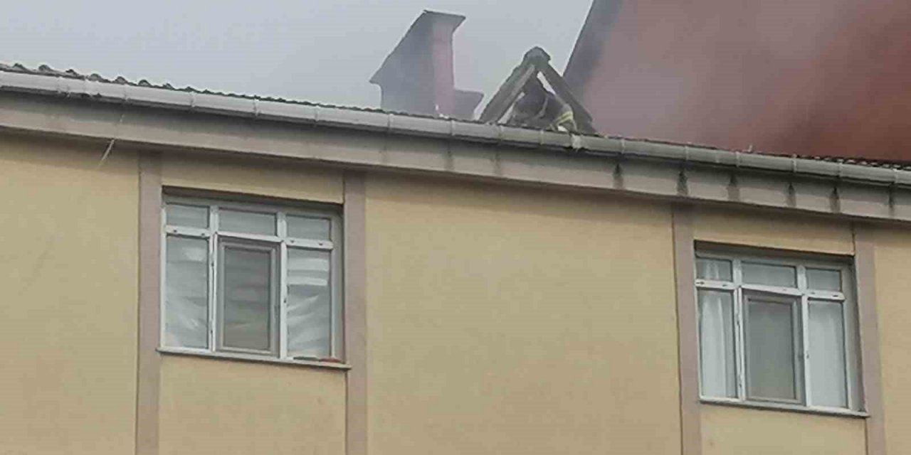 Baca yangını korkuttu