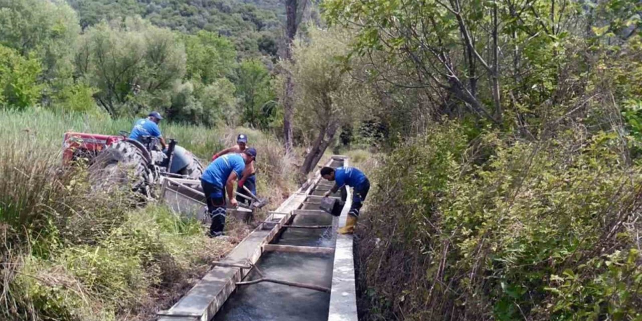 Üreten köylüye sulama desteği