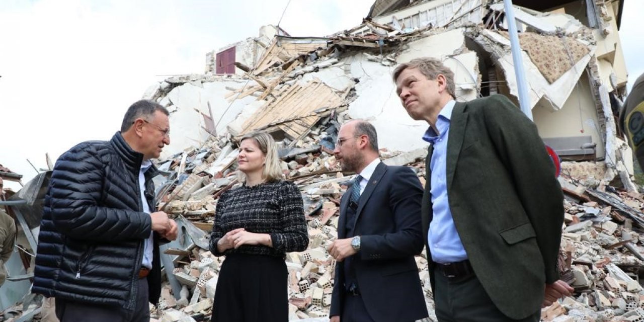 Hollanda Dış Ticaret ve Kalkınma İşbirliği Bakanı Schreinemacher Hatay’da