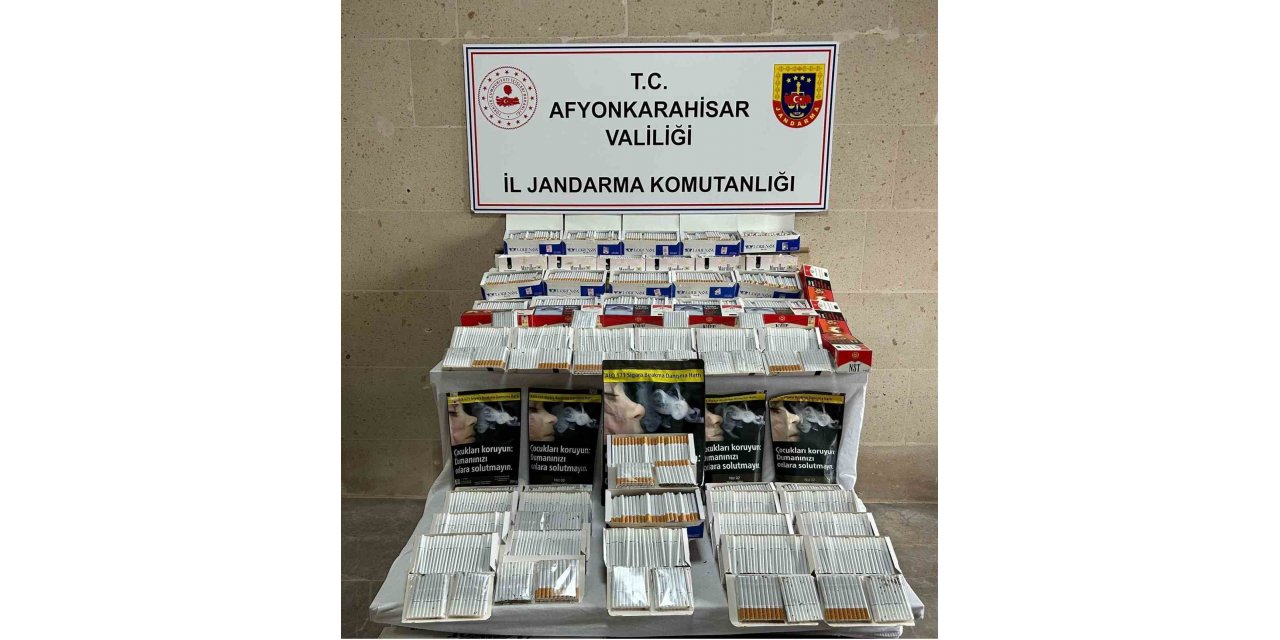 Jandarmadan kaçak tütün operasyonu