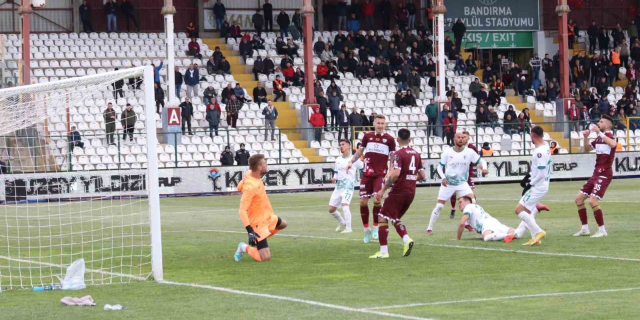 Spor Toto 1. Lig: Bandırmaspor: 0 - Bodrumspor: 4