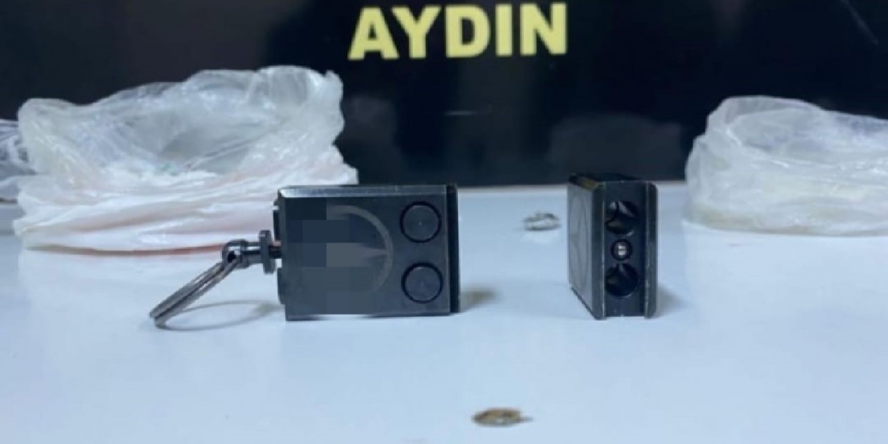 Aydın’da suikast silahı ele geçirildi