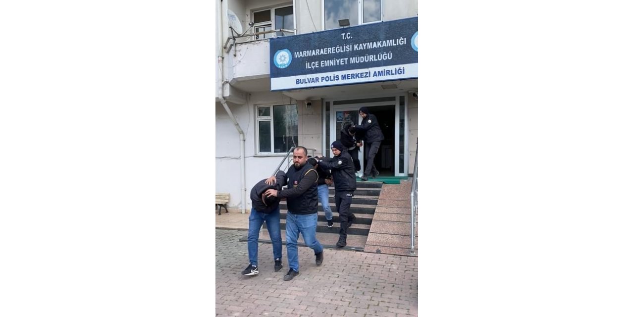 Tekirdağ’da ev kundaklayan 3 kişi yakalandı