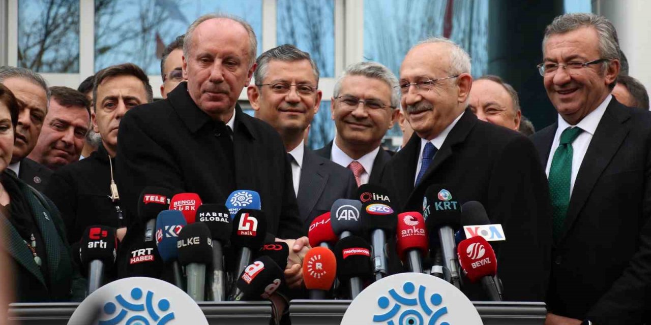 CHP lideri Kılıçdaroğlu, Muharrem İnce ile görüştü