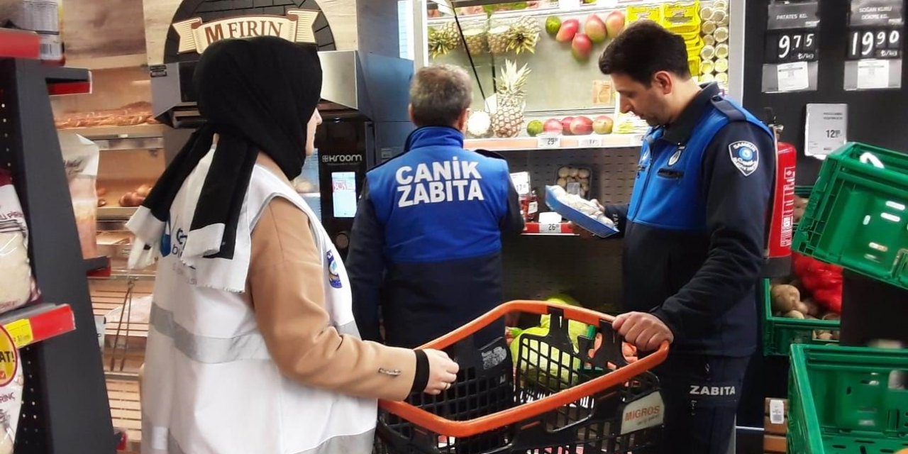 Canik’te Ramazan denetimi