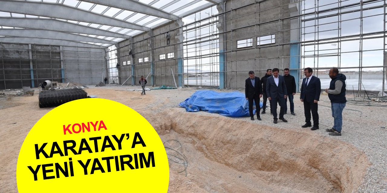 Konya haber! Karatay Belediyesi Parke ve Bordür Üretim Tesisi kuruyor