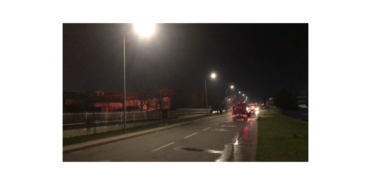 Parfüm fabrikasındaki yangın kontrol altına alındı