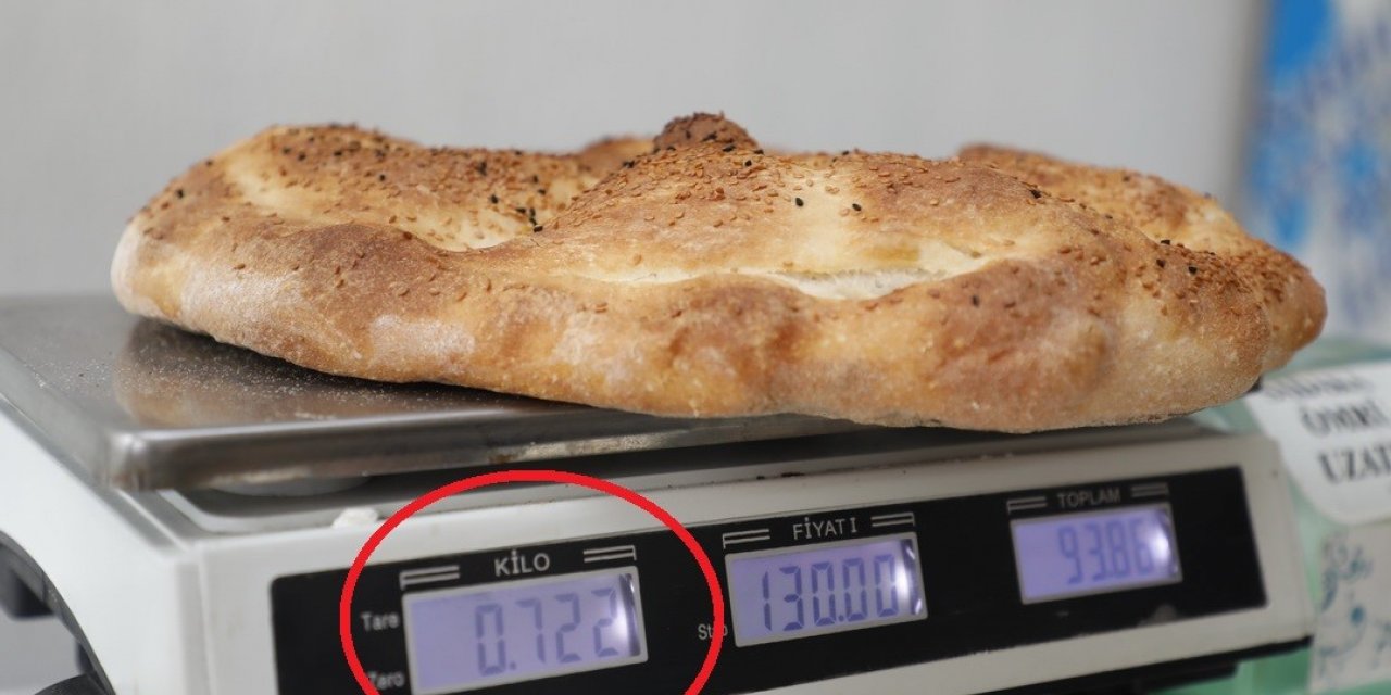 Fırın denetiminde pide gramajları yüksek çıktı