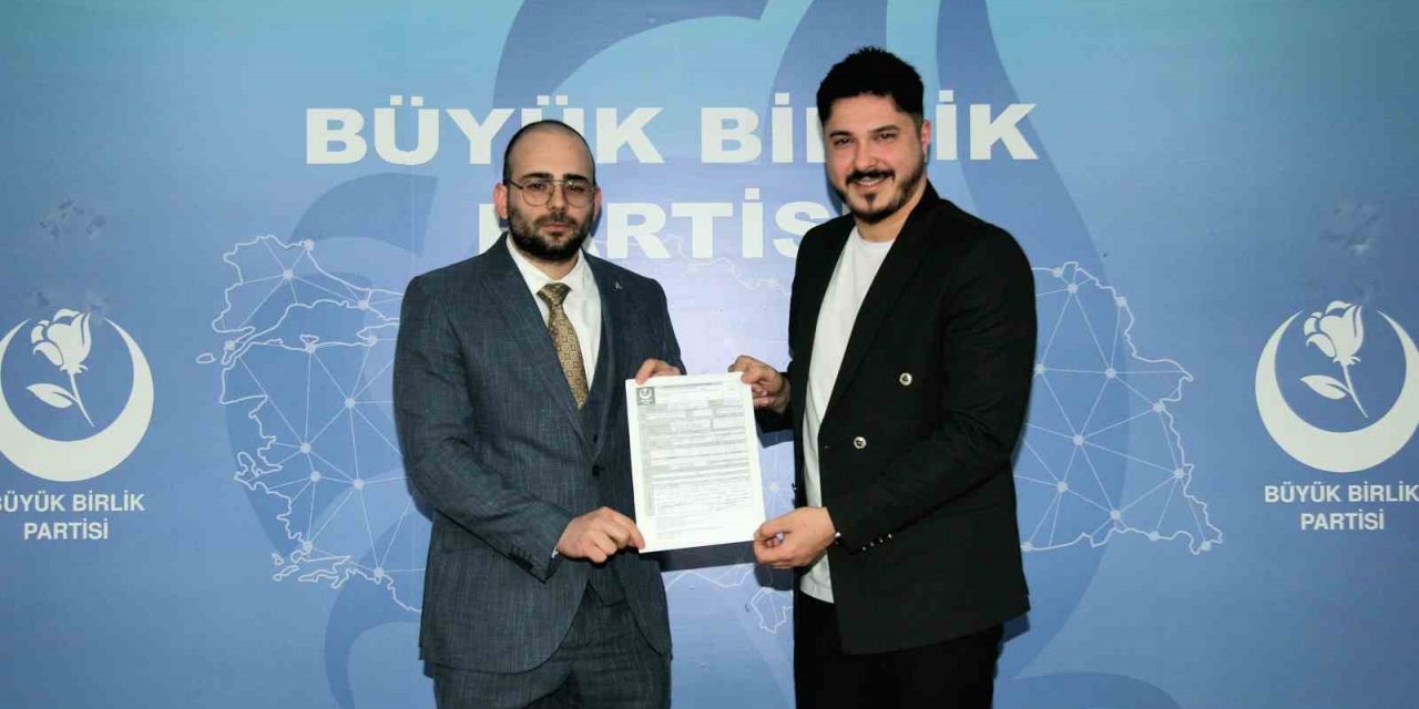 Büyük Birlik Partisi’nde bir isim daha aday adaylığı için başvurdu
