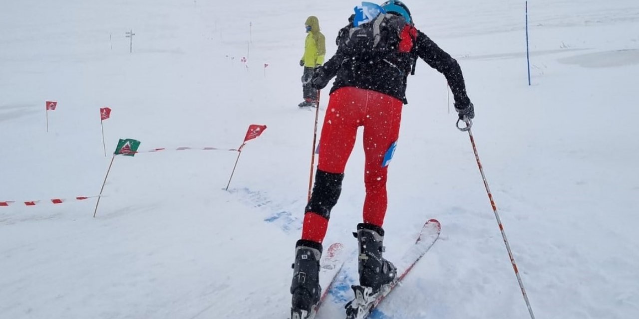 Dağ kayağında madalyalar sahiplerini buldu