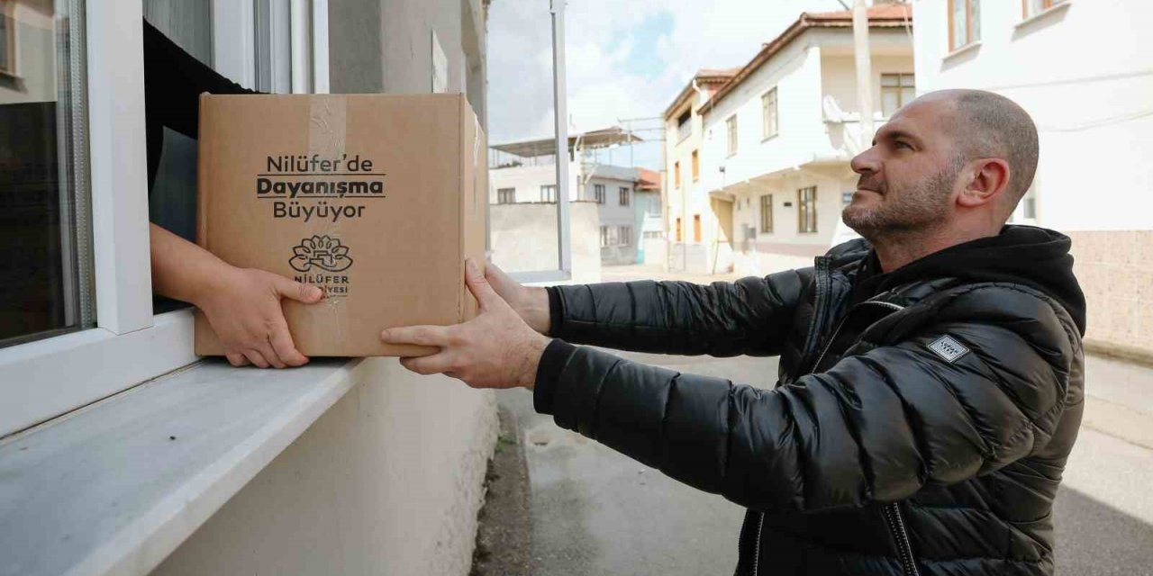 Nilüfer Belediyesi’nden binlerce haneye erzak desteği