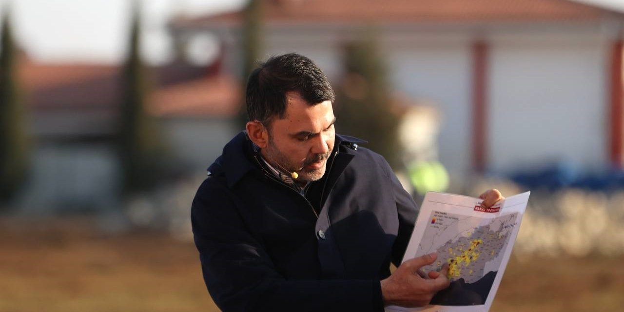 Bakan Kurum: “Deprem bölgesinde yapacağımız konutları sıfır atık uyumlu inşa edeceğiz”