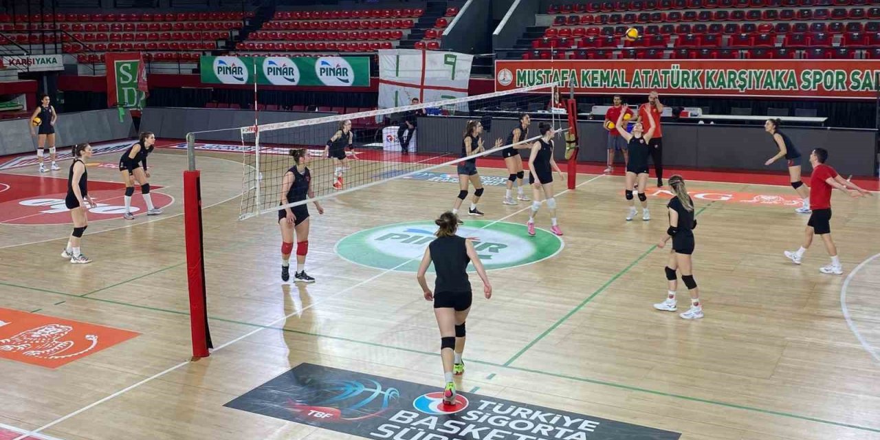 KSK Voleybol, Yeşilyurt maçının hazırlıklarını sürdürüyor