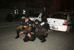 Konya'da nefes kesen kovalamaca