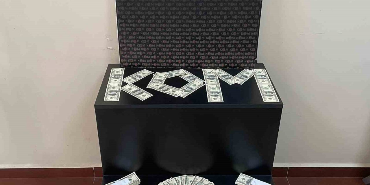 Aydın’da 100 bin sahte dolar ele geçirildi