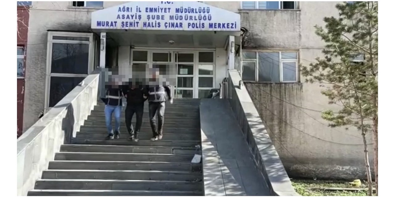 Ağrı’da kablo hırsızlığı kameralara yansıdı