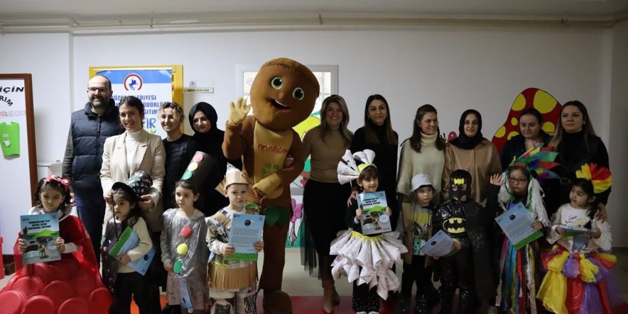 Sıfır atık gününde çocuklardan anlamlı etkinlik