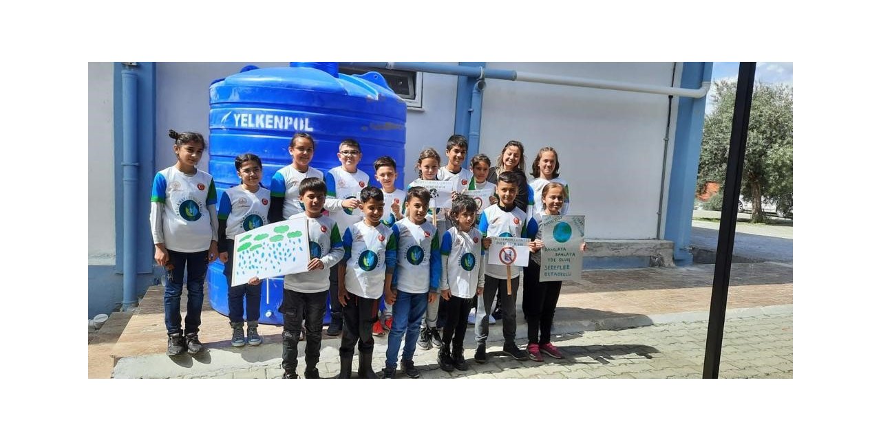 Muğla’da okullarda yağmur suyu hasadı yapılıyor