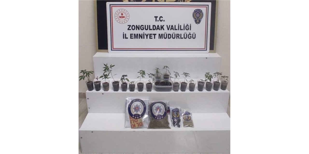Zonguldak’ta uyuşturucu operasyonu: 1 gözaltı