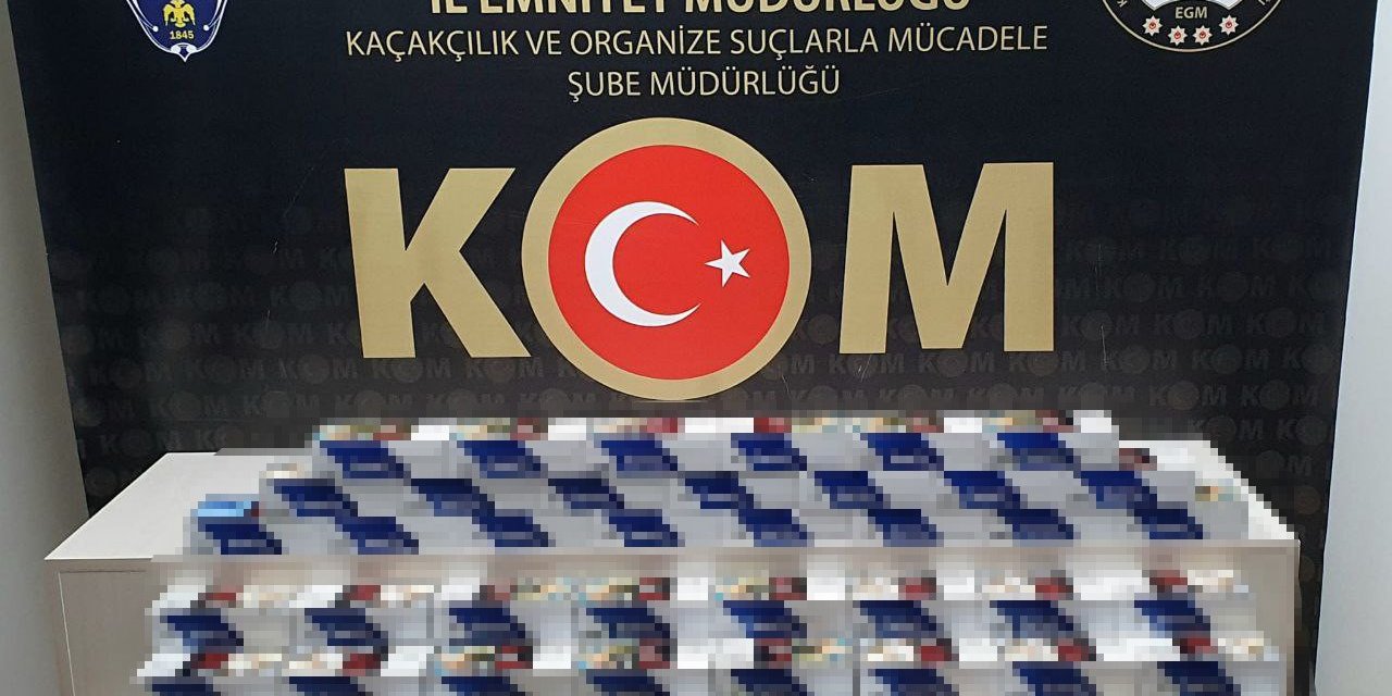 Çorum polisinden kaçak alkol ve sigara operasyonu