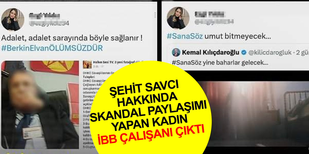 Şehit savcı Selim Kiraz ile ilgili provokatif paylaşım yapmıştı! İBB çalışanı olduğu ortaya çıktı