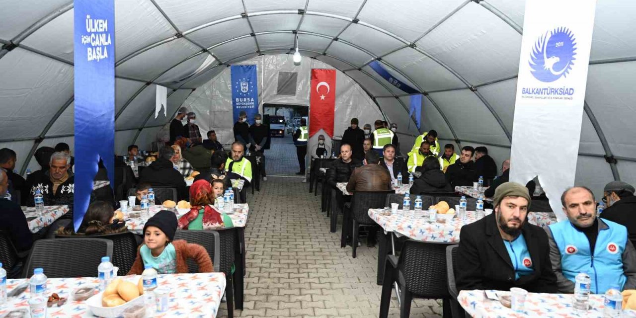 Afet bölgesinde ramazan bereketi