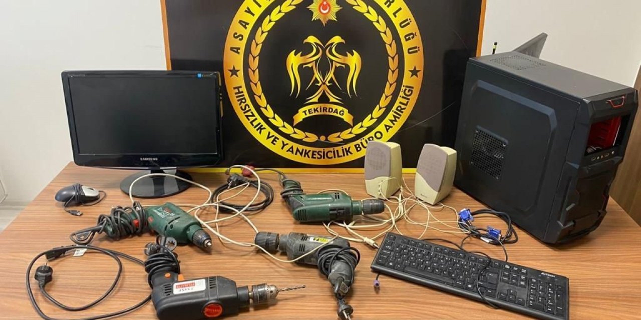 Meslek lisesinden 50 bin liralık malzeme çaldılar