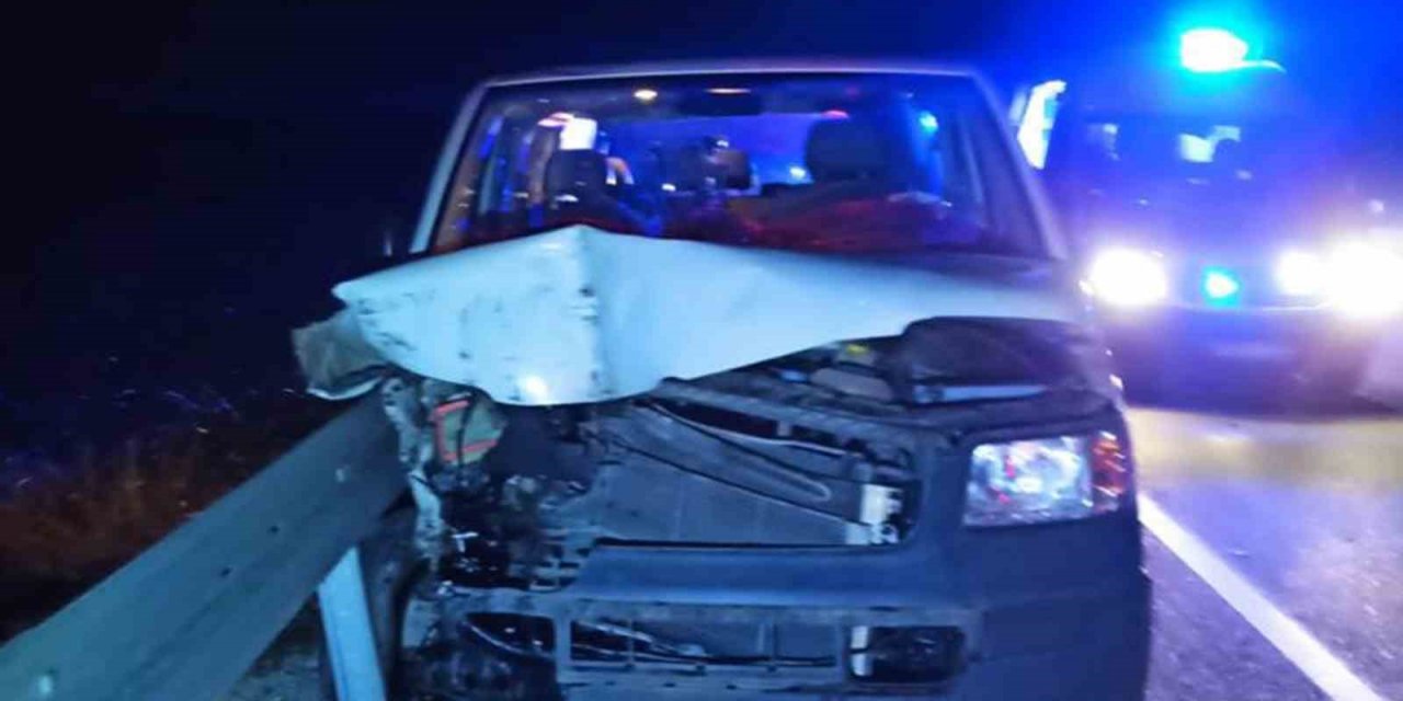 Antalya’da trafik kazası: 1 ölü