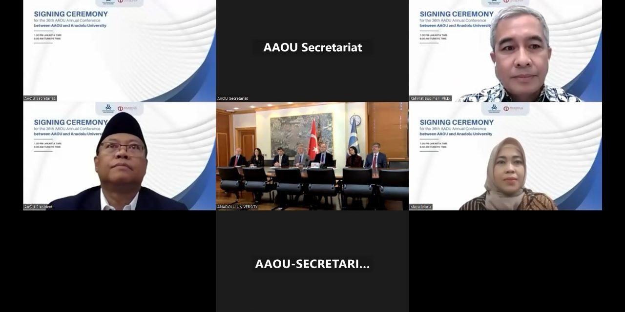AAOU 2023 Konferansı mutabakat metni imzalandı