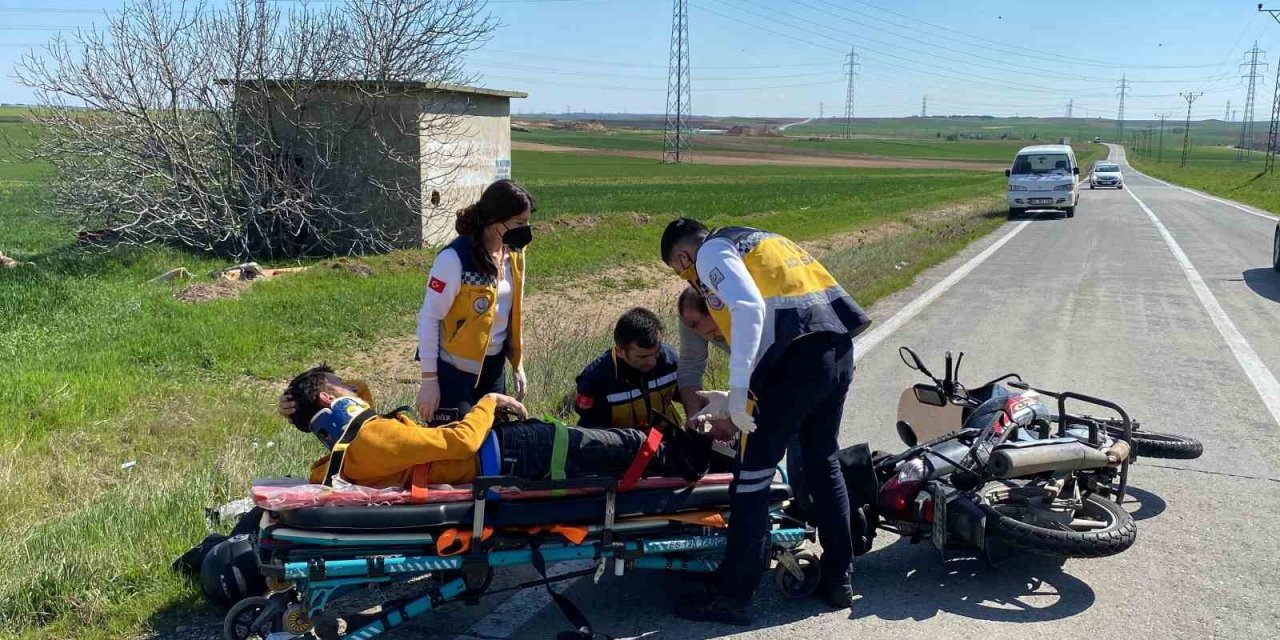 Çorlu’da trafik kazası: 2 yaralı