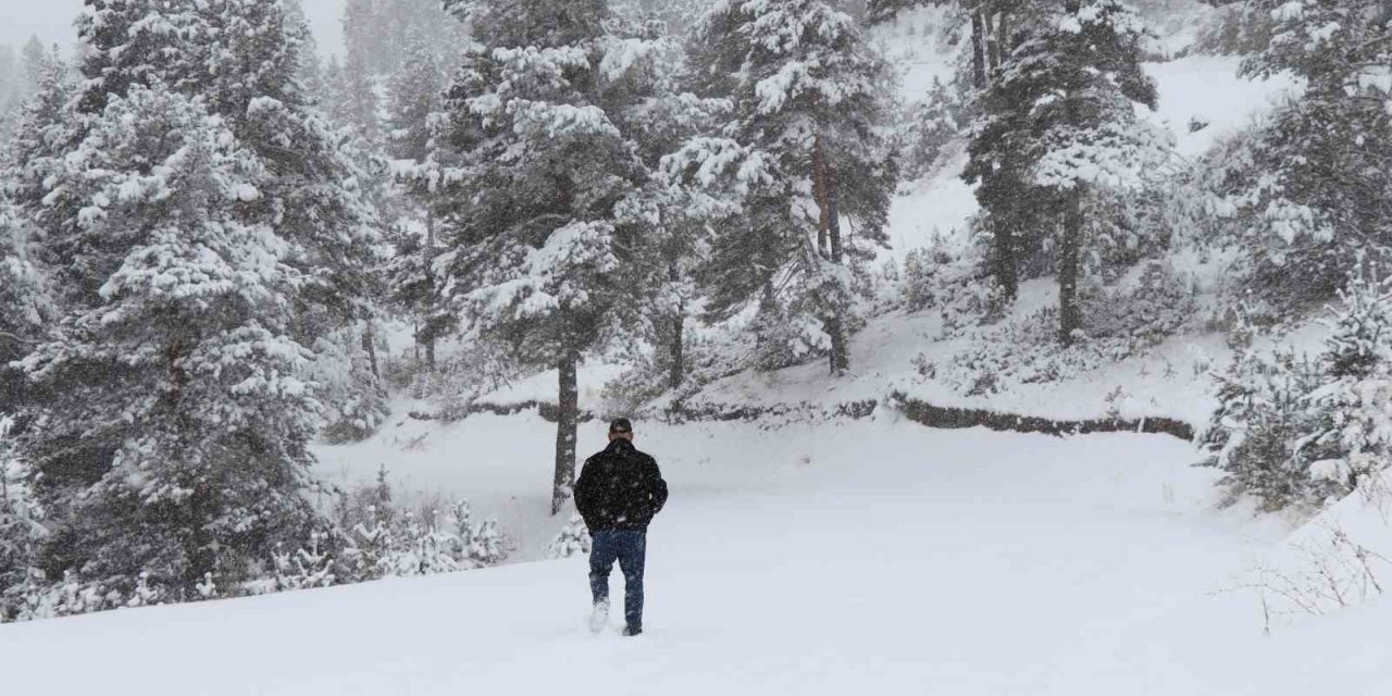 Kar kalınlığı 40 santimetreye ulaştı
