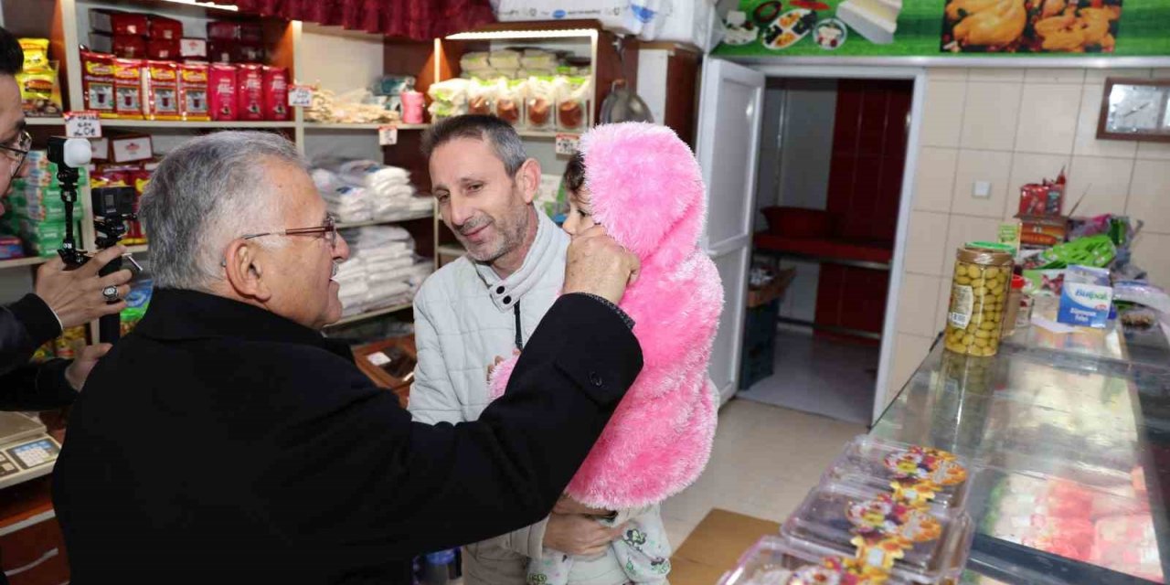 Başkan Büyükkılıç, İldem Esnafını ziyaret etti