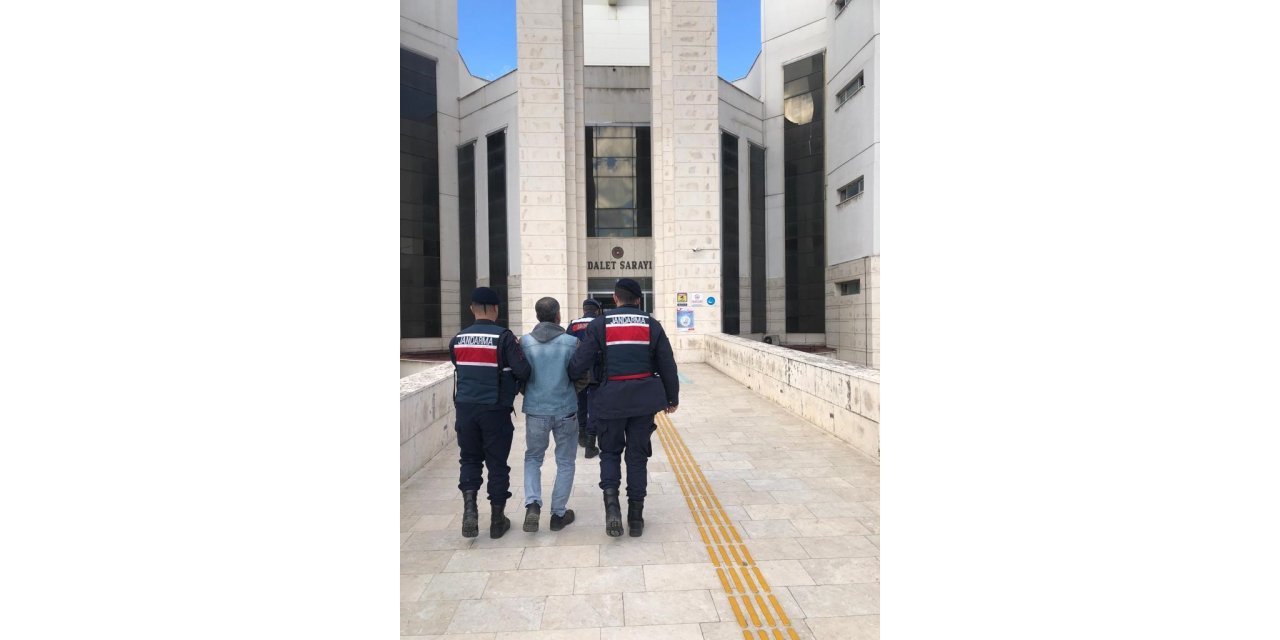 24 yıl hapis cezası hükümlüsü firari, Jandarma tarafından yakalandı