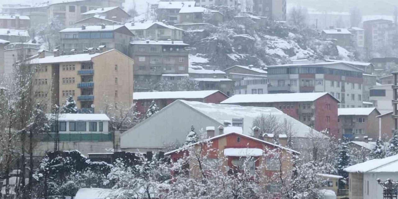 Hakkari’de kar yağışı