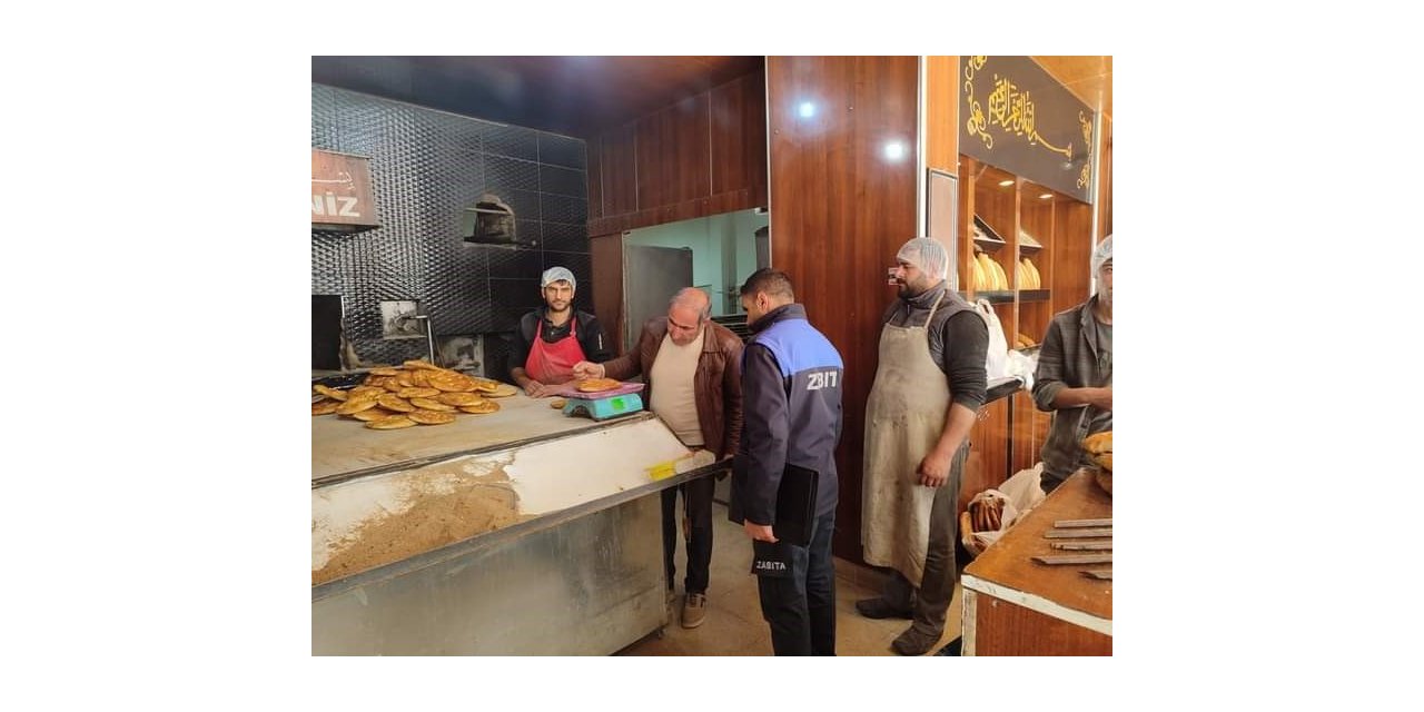 Özalp ilçesinde fırın denetimi